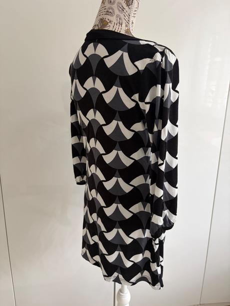 Bluse / tunika cerno-bila h&m v s, h&m,s