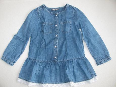 Tunika z tenké letní džínoviny - lindex, lindex,116