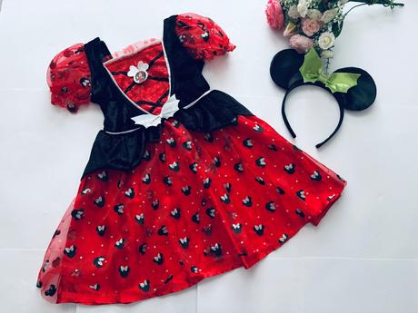 An9/ kostým minnie kouzelnice / čarodějka- v.4/5, 