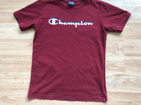 Champion vinove cervene triko l 11/12 let, champion,152