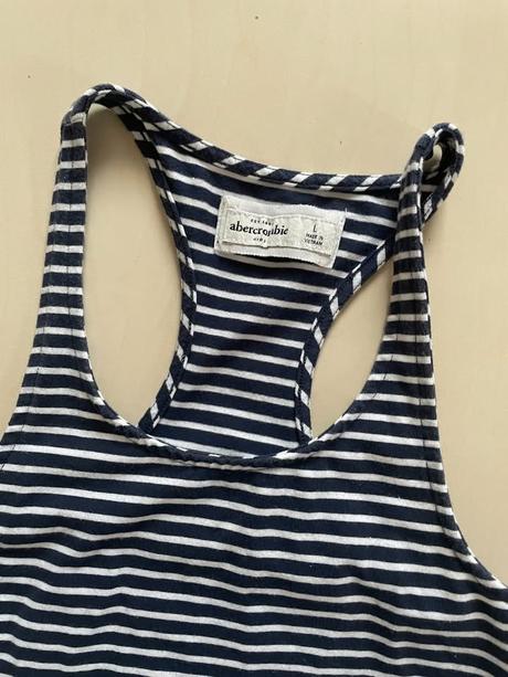 Proužek letní šaty, vel l ale dětská, abercro, abercrombie&fitch,152