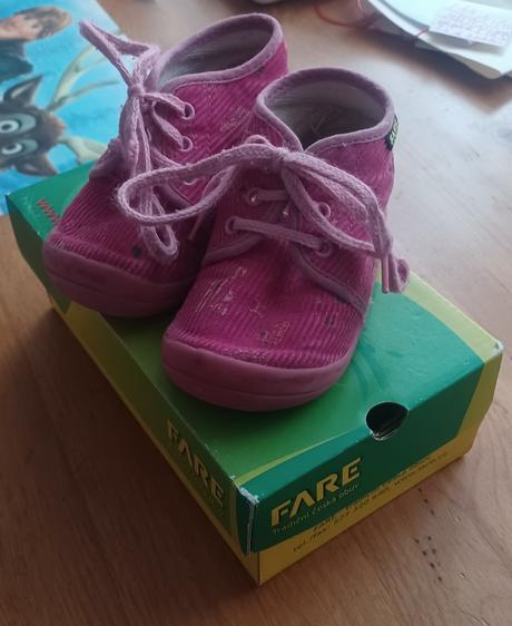 Papučky fare dívčí vel 19, fare,19