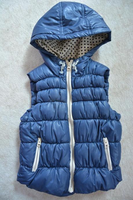 2x buřtíkatá vesta - už jen ty modré, next,104