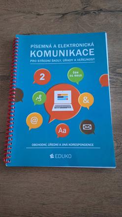 Písemná a elektronická komunikace 2,