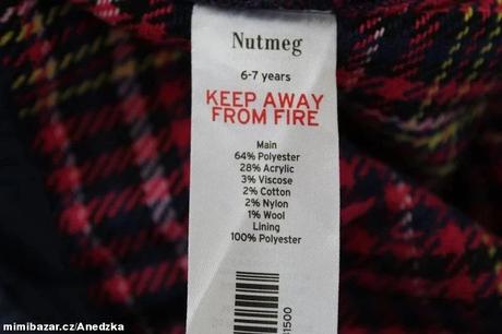 Sukně vel. 6 - 7 let, nutmeg,122