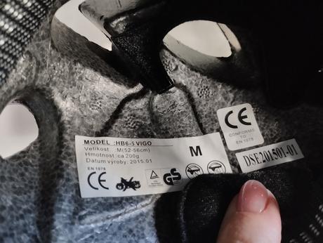 Dívčí cyklistické přilba, m