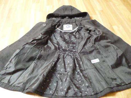 Krásný kabát tu vel. 5-6, tu,116