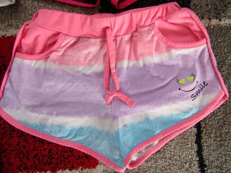 Kraťasy pro holku vel.134/140, tcm,134