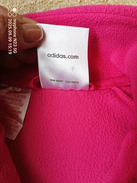 Mikina flauš zn."adidas" vel."140", adidas,140