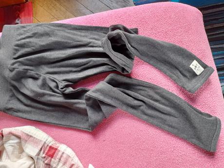 Kalhoty zara šedé s visačkou, zara,140