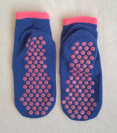Dívčí kotníkové ponožky s protiskluzem, 