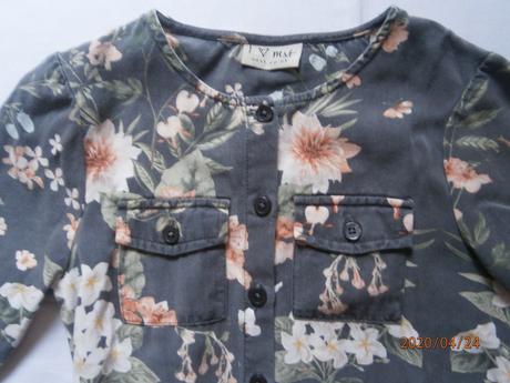 Letní kytičkový overal next,super stav,v.116/122, next,116