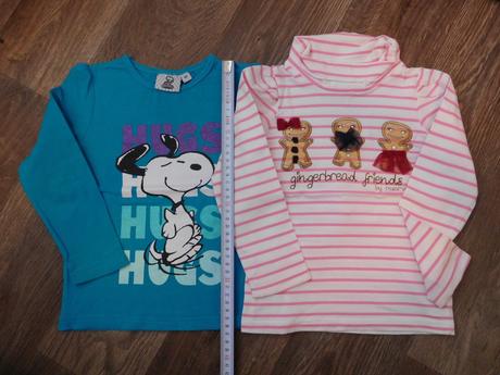 Tričko 4 ks vel. 92/98 pro dvojčata, 98