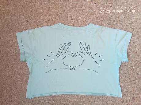 Crop-top zn."girls" vel."134-140", 134