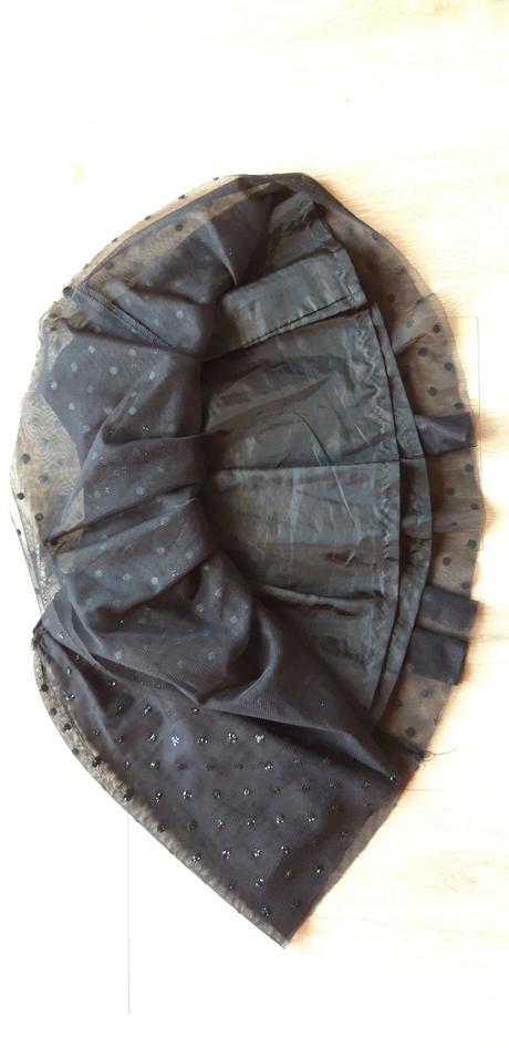 Černá tylová sukně h&m vel. 110-116, h&m,110
