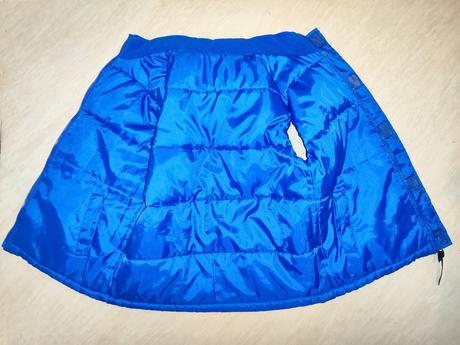 Modrá oboustranná vesta 140, 140