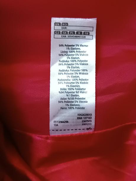 Fleecový dívčí kabát f&f, vel. 80/86, f&f,80