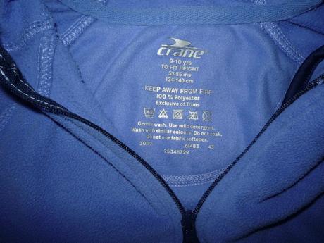 Lehká flísová mikina, 116