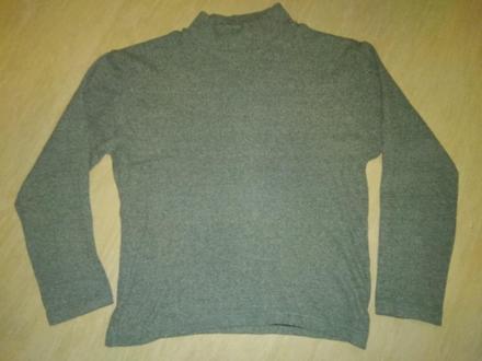 Zelenkavý svetr m/l, m