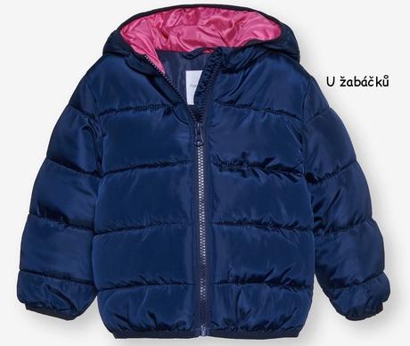 Přechodová prošívaná bunda dívčí vel. 86, fox & bunny,86