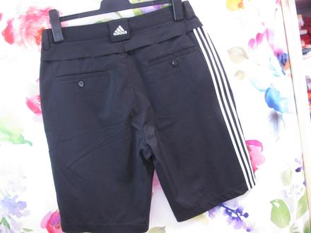 Černé elastické šortky, kraťasy adidas, adidas,32