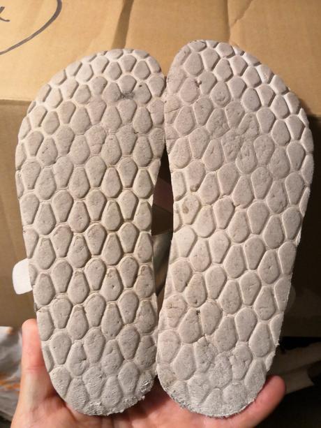 Super kožené nazouváky - stříbrné camprella, 39