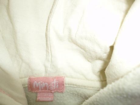 Fleec mikina minoti, vel. 9-12 měsíců, minoti,74