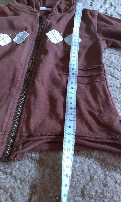 Značková mikina nappies vel.74, 74