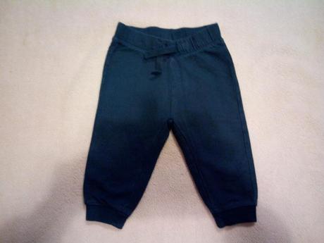 Modré chlapecké tepláčky, c&a,74