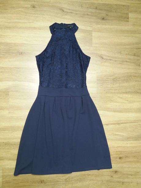 Tmavě modré šaty gate vel. xs/34, gate,xs
