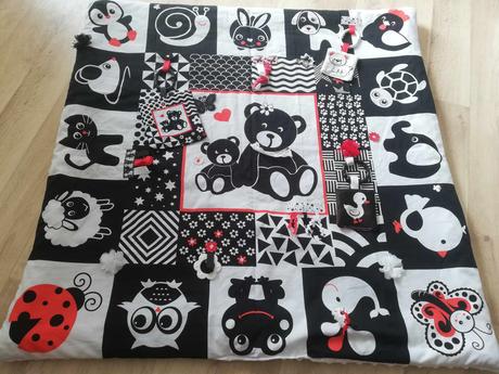 Kontrastní hrací deky mix druhu, 