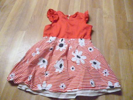 Kytkaté šaty nutmeg 2-3, nutmeg,98