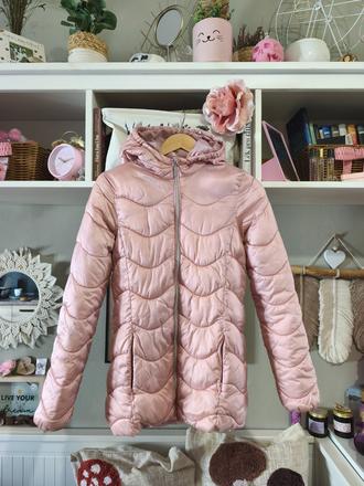 Světle růžová prošívaná bunda xs / 164, reserved,164