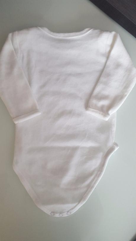 Dětské bílé body zeeman vel.62, 62