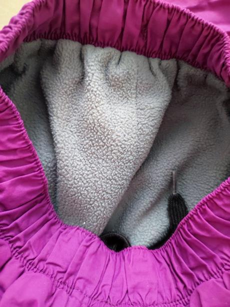 Zimní šusťákové kalhoty 110-116-122, wolf,110