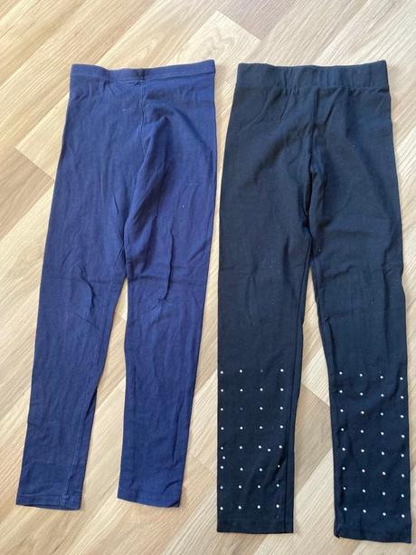 2x legíny, matalan,128