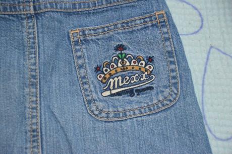 Džínová riflová sukně sukýnka mexx, mexx,98