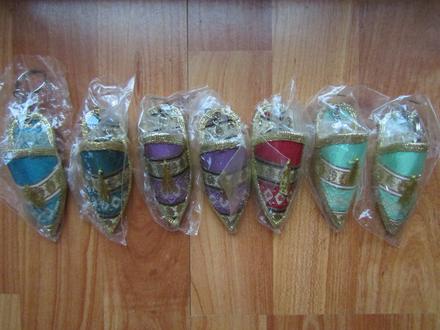 Přívěšek na klíče-nové 7 ks, 