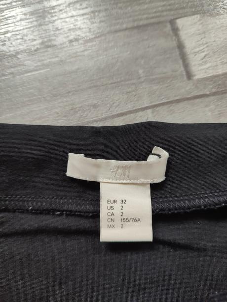 Černé šaty h&m, velikost 32, h&m,32