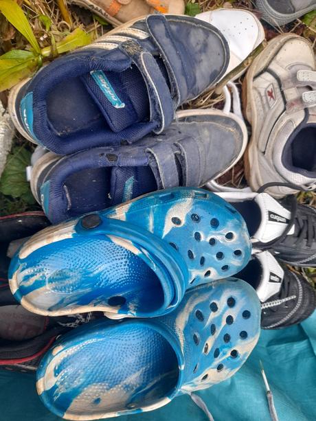 Zimní nošené boty, obuv různé na donošení, 27