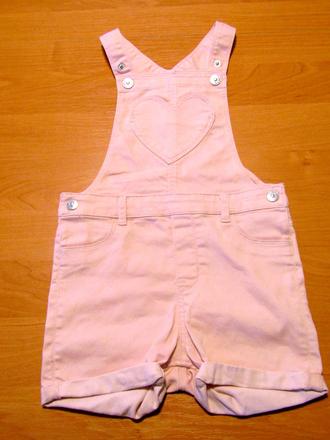 Dívčí laclové šortky vel 98, h&m,98