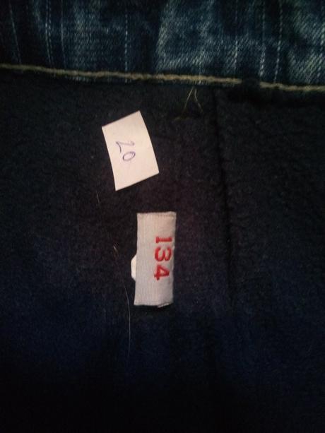 Zateplené rifle, vel 134, 134