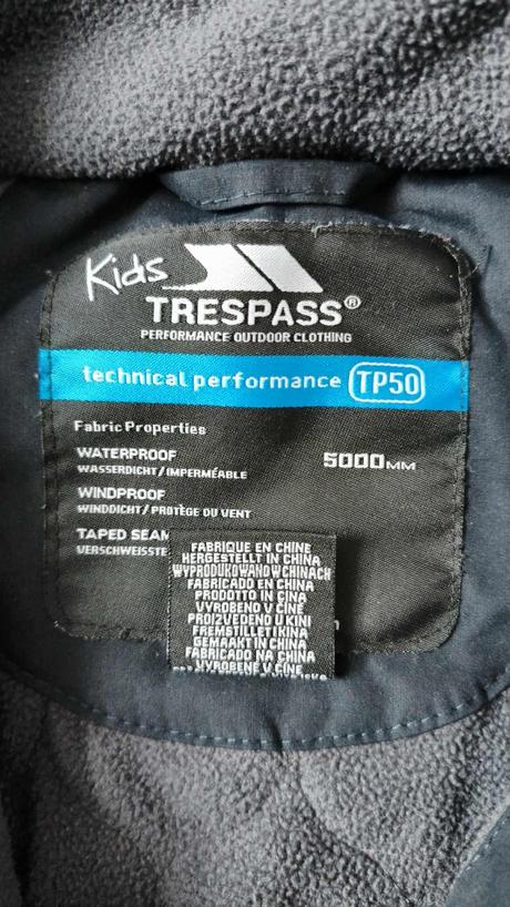 Bunda chlapecká přechodka 98/104, 98