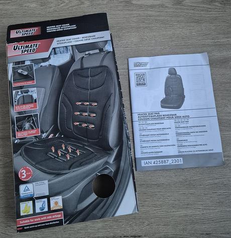 Vyhřívaná podložka do auta, 