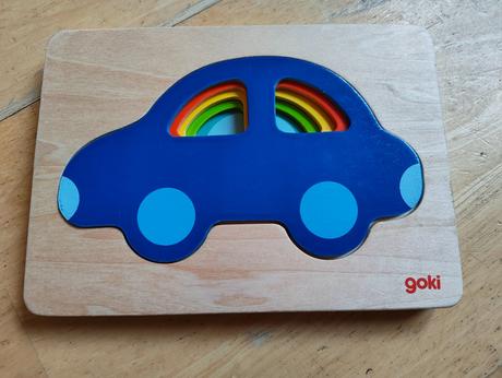 Dřevěná vkládačka goki, 