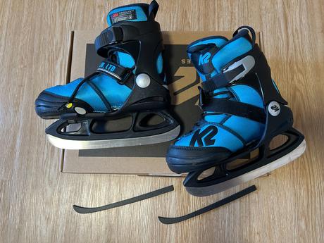 Lední dětské brusle - k2 velocity ice ltd b, 29