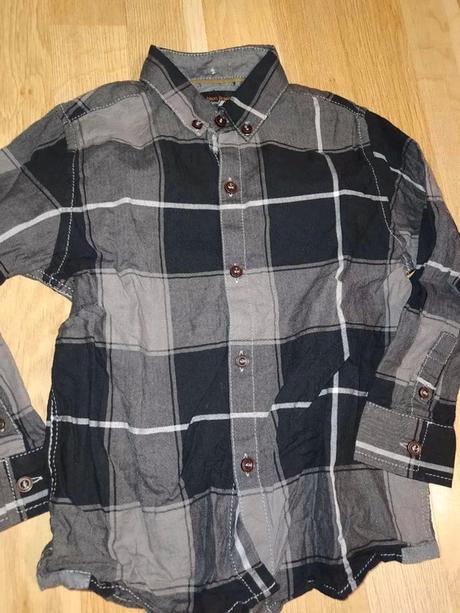 Černá sváteční košile 104 next, next,104