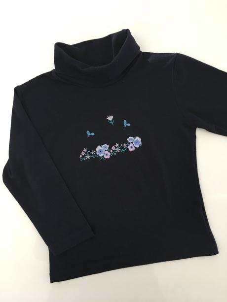 Dívčí rolák a tričko (4 - 6 let), 110