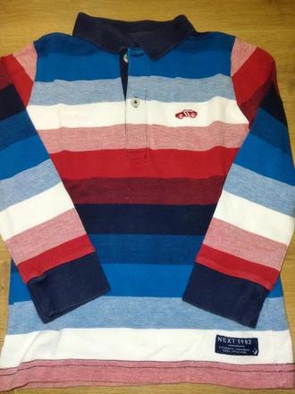 Pruhované polotričko s autem 110 next, next,110