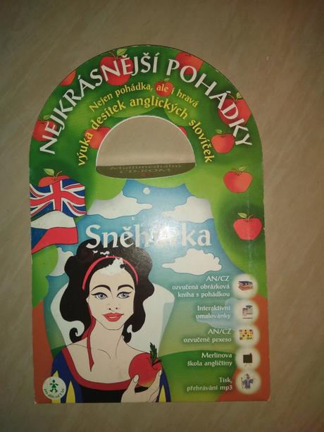 Cd-rom z edice nejkrásnější pohádky - sněhurka, 
